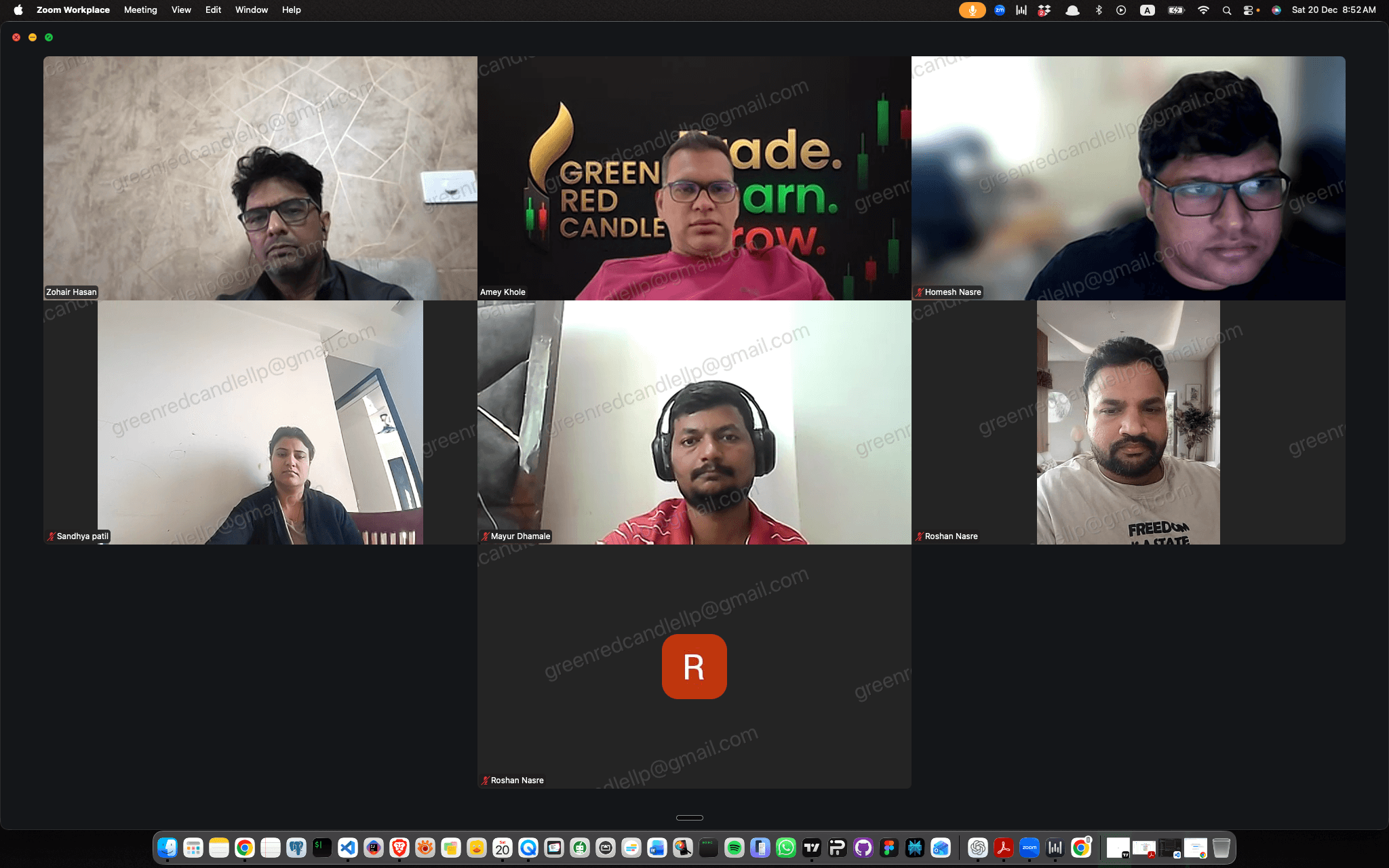 Live equity edge session