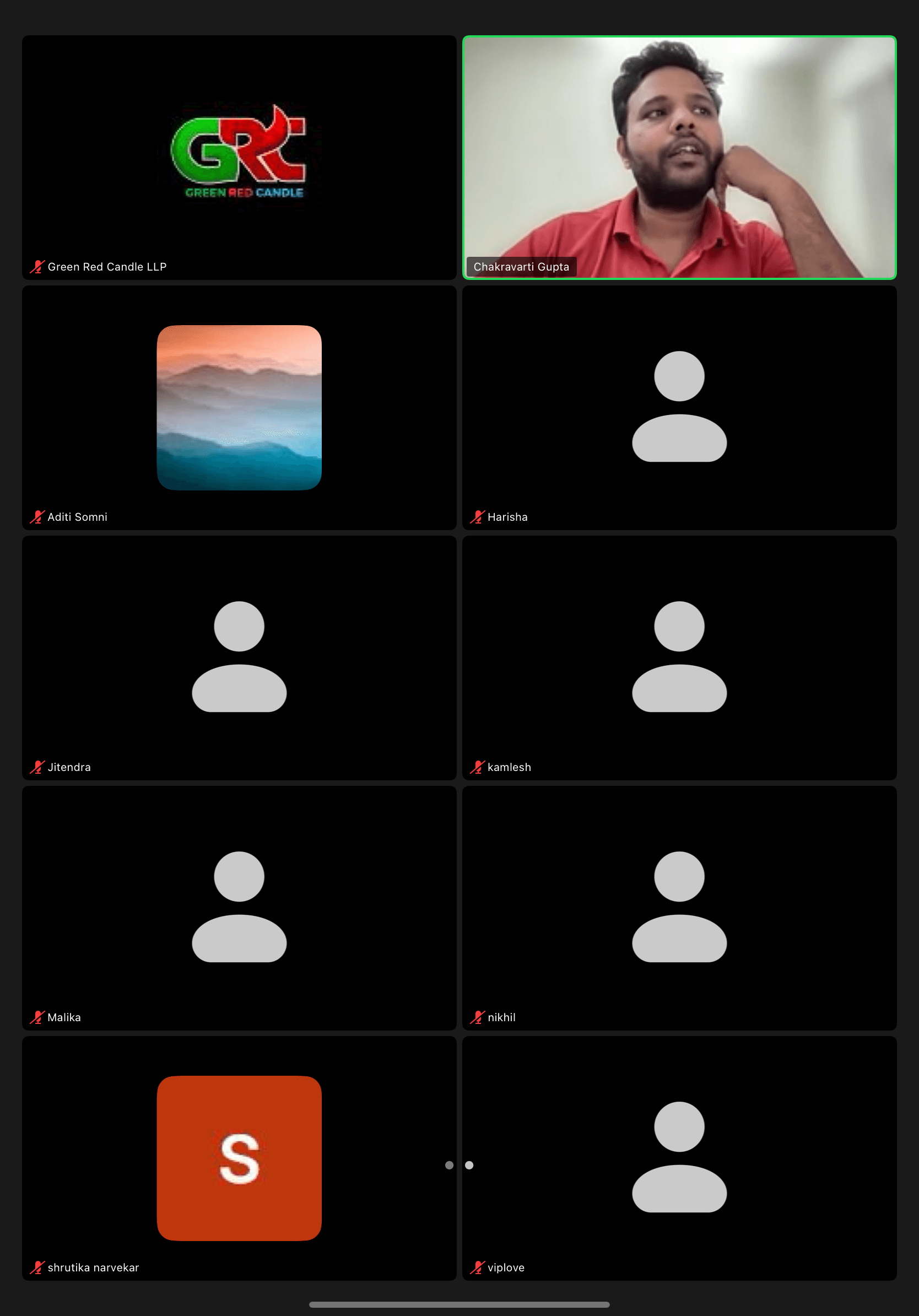 Live session — trend analysis