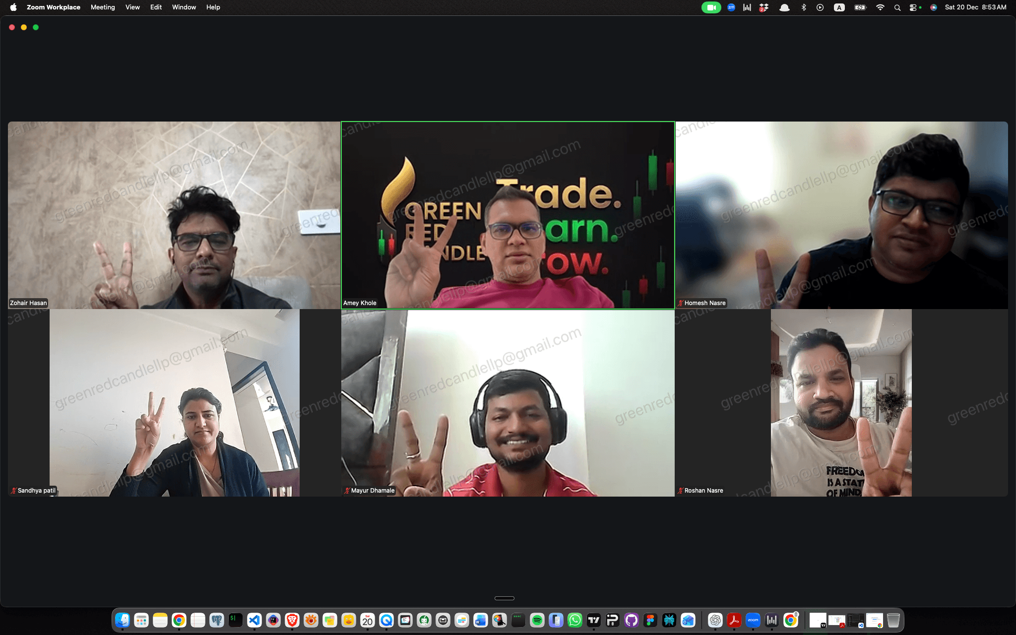 Live mentorship — real-time trades